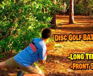Disc Golf BATTLES!! - Long Tee - Front 9 w/ Rec Rob & Full Turn Gabe