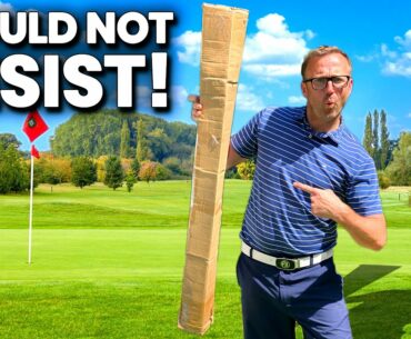 I HAD TO BUY THIS AMAZING GOLF CLUB AND PUT IT STRAIGHT INTO MY GOLF BAG