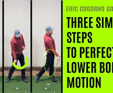 GOLF: Three Simple Steps To Perfect Lower Body Motion - Plus An Early Extension Fix