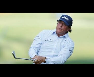Phil Mickelson's button down shirt and age catching up with him