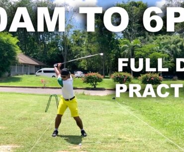 GOLF VLOG - FULL PRACTICE AT BLUE CANYON COUNTRY CLUB