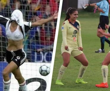 Crazy Goal Celebrations in WOMEN's Football