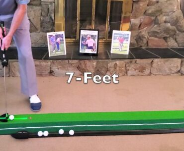 2 to 11 Foot Putt Challenge