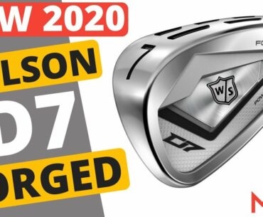 Impressive New Iron From Wilson! D7 Forged Iron Review