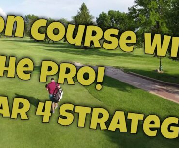 Golf On Course Sessions:  Par 4 with Tight Driving Area