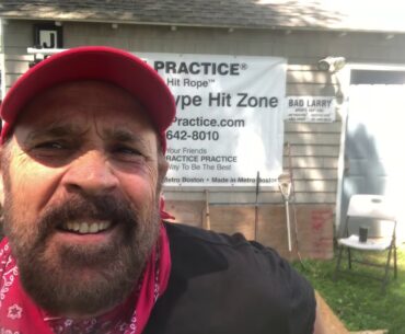 HOW TO SWING A GOLF CLUB FOR EXERCISE ON A BAD LARRY HIT ROPE Joe Practice
