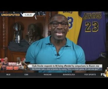 UNDISPUTED - Shannon STUNNED Michael Jordan took offense to being compared to Clyde Drexler