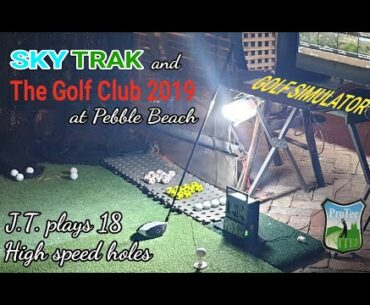 Pebble Beach on SKYTRAK and The Golf Club 2019  Quality Review