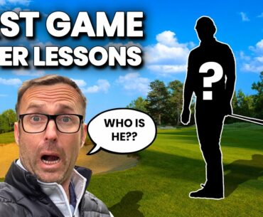 MY FIRST GOLF ROUND AFTER MY LESSONS AND I PLAY A SUPERSTAR