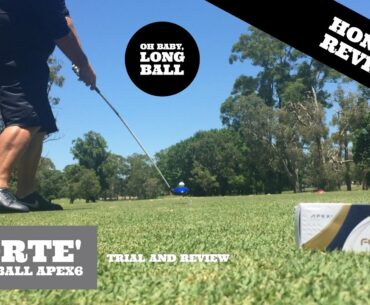 Forte' Golf Ball Apex 6 - 5 minute trial & review
