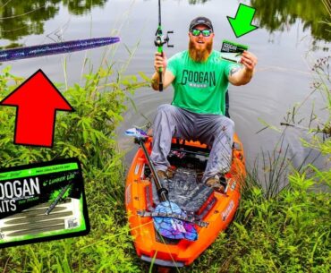 Pond Fishing w/ SECRET Weapon for BIG BASS!!