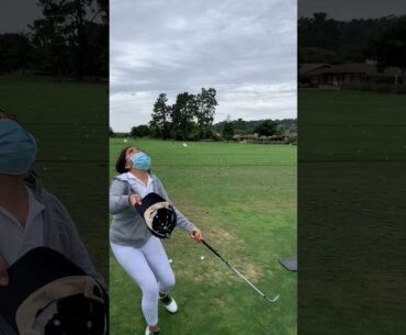 Catch the ball in your hat! Fun Golf trick by Samy of the AT&T PB Jr Golf Association.