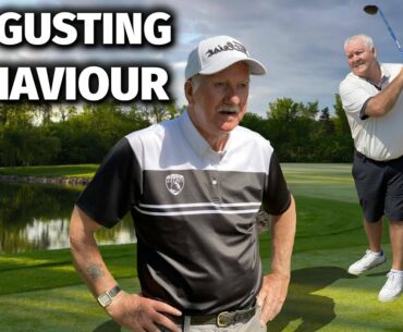 SHOCKING FROM THE OLD GOLFER IN MONEY MATCH