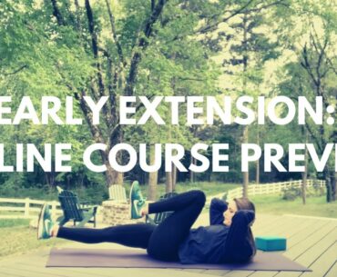 Early Extension: Online Course Preview