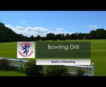 Bowling Drill - Basics of Bowling