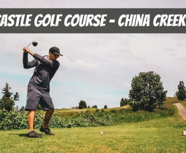 Playing 18 at Newcastle Golf Course - China Creek Vlog