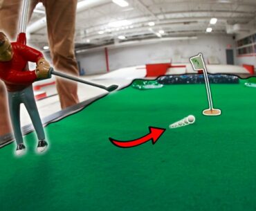 ULTRA MINI GOLFER GOLF w/ @AlexBskating