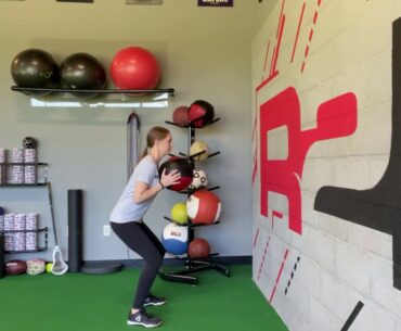 Golf Fitness - Med Ball Chest Pass