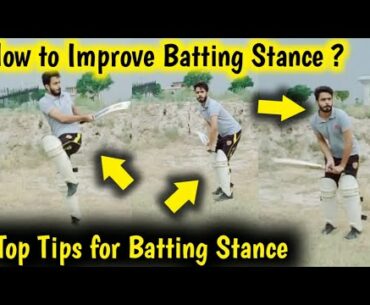 Top Tips for Batting Stance in Cricket