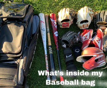 What’s Inside My Baseball Bag(2020)