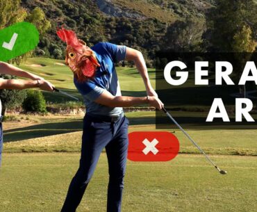 Golfschwung ohne "CHICKENWING"