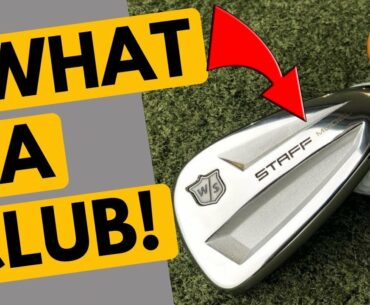 This Is Stunning! Wilson Staff Model Utility Iron Review