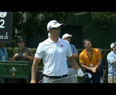 Adam Scott nearly perfect off the tee at Arnold Palmer