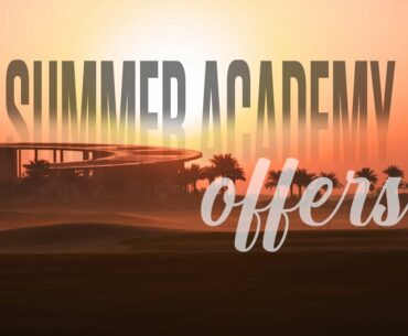 What the Trump Golf Dubai Academy has to offer this summer