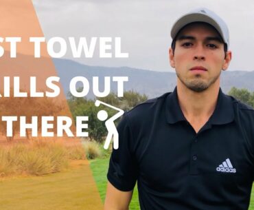 5 GOLF DRILLS YOU CAN DO WITH JUST YOUR TOWEL