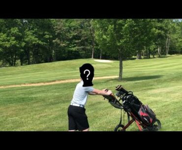 Filming with a new golfer..... special guest star episode 2