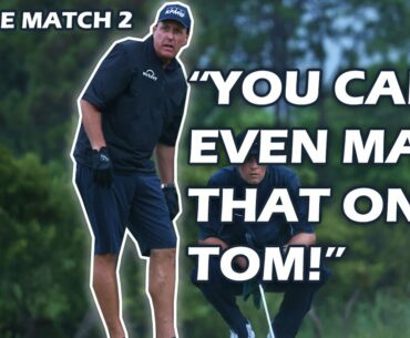 Phil Mickelson Master Chipping Advice | The Match 2020