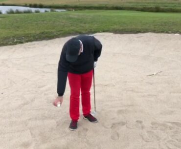 Golf Rules - Bunker Liner