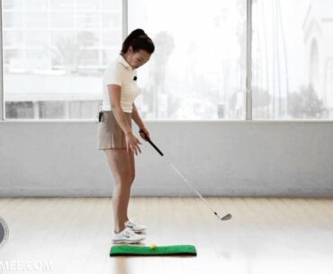 [Golf with Aimee] Aimee's Golf Lesson 018: POWER SET UP