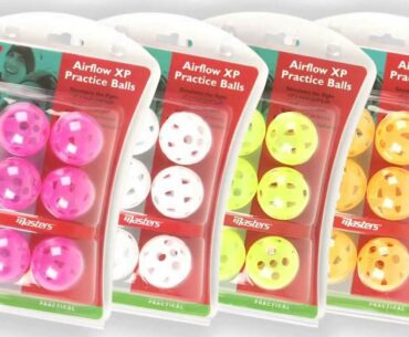 Masters Golf - Airflow XP Practice Balls Pack Of 6 (ZDGB002)