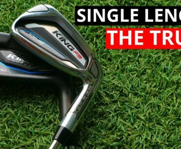 COBRA SINGLE LENGTH GOLF CLUB HONEST REVIEW