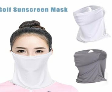 Cycle Mask Foldable Golf Riding Outdoor UV Blocking Sun Protection Skin Care Neck Face Masks Summer