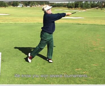 STP Golfrevelation Moe Norman talking about his golf style