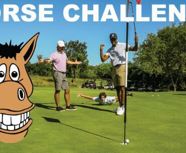 PUTTER DON'T FAIL ME NOW!! | Horse Challenge | Duffle v Garrett v Micah