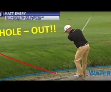 Top 10 shots from the water on the PGA TOUR!!