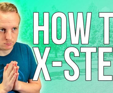 How to X-step | Disc Golf Beginner's guide