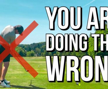 I GUARANTEE You Are Doing This WRONG in YOUR GOLF SWING