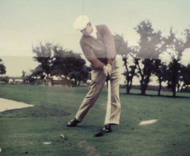 Golf is a Horizontal Game played on the Vertical.