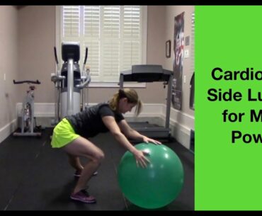 Side Lunges with Ball for Lower Body Strength-Improve Your Golf and Fitness with Cardiogolf