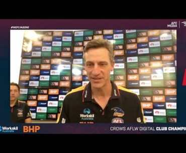 AFLW Club Champion: Matthew Clarke Speech
