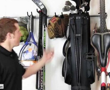 Small Sports Storage Rack by Monkey Bars