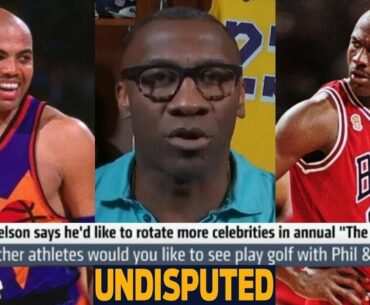 Undisputed | Shannon "expected" Charles Barkley & Michael Jordan will play golf with Phil & Tiger