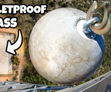 ATLAS STONE Vs. BULLETPROOF GLASS from 45m!
