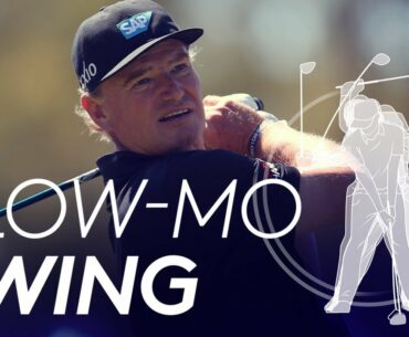 Ernie Els' golf swing in Slow Motion
