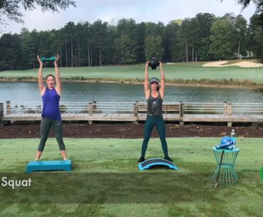 Improve Your Golf Swing and Your Fitness with the Cardiogolf Exercise-Power Squats