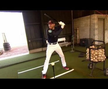 Braves star Freddie Freeman gives in-depth tutorial on how to hit off a tee
